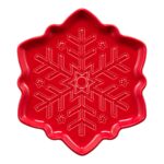 Snowflake Shaped Plate 9 Inch - Image 4