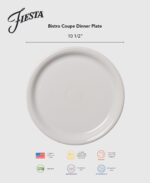 Bistro Coupe 10 1/2 Inch Dinner Plate - Image 3