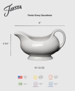 Fiesta 18 1/2 OZ Gravy Sauceboat - Image 3