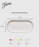 Fiesta 11 7/8 Inch Oblong Serving Platter - Image 2